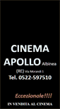Mobile Screenshot of cinemaapolloalbinea.it